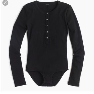 JCREW Henley bodysuit